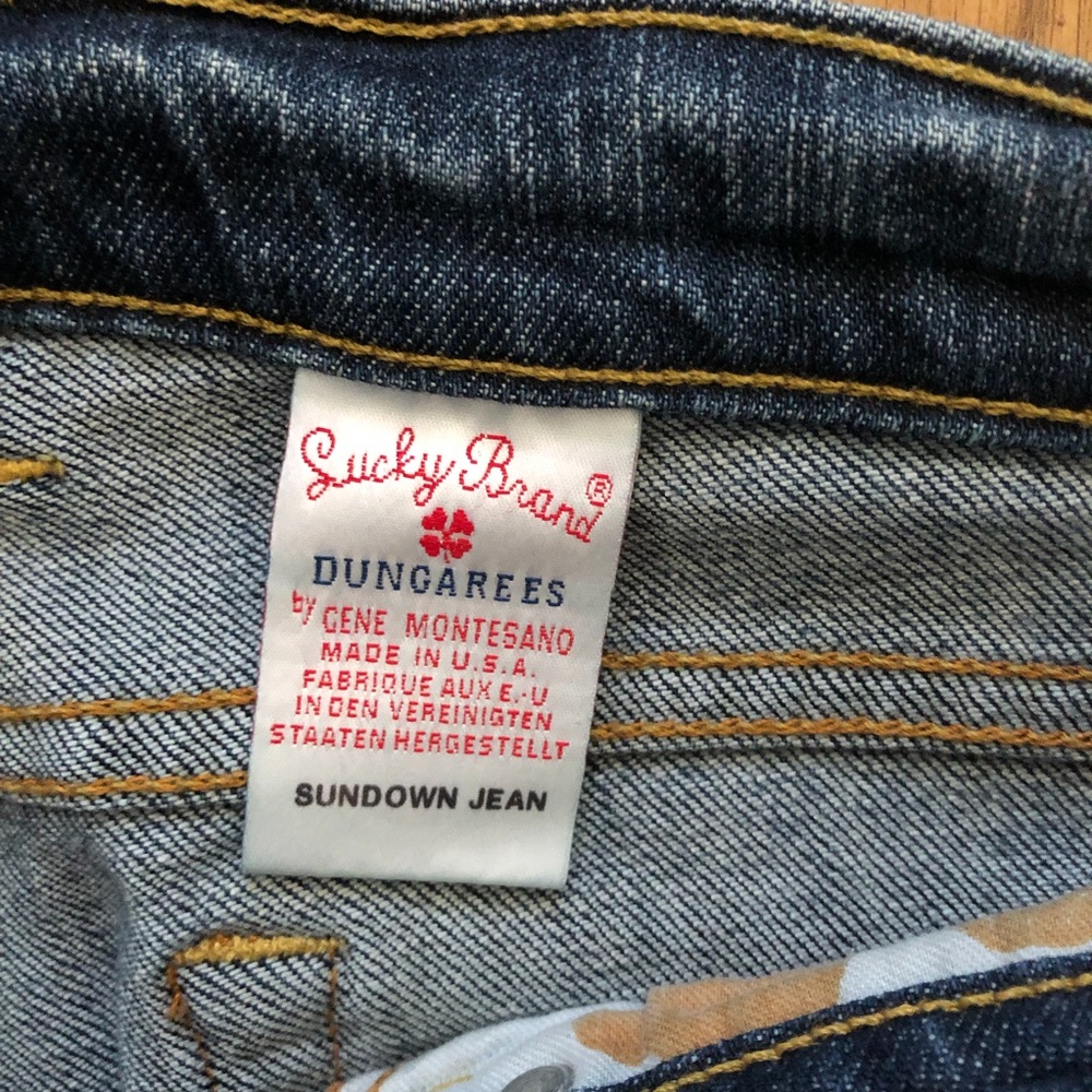 ❗️SOLD❗️LUCKY BRAND ‘Sundown’ High Rise Straight Leg Jeans Size 29 - Picture 3 of 4